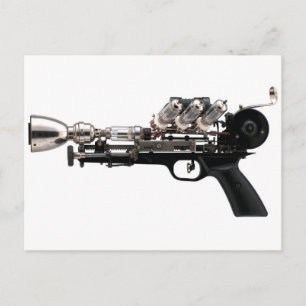 Cartão Postal Steampunk Gun