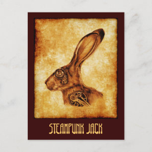 CARTÃO POSTAL STEAMPUNK JACK
