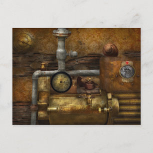 Cartão Postal Steampunk - O dispositivo
