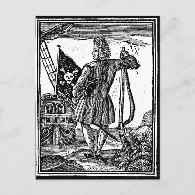 Cartão Postal Stede Bonnet (Frente)