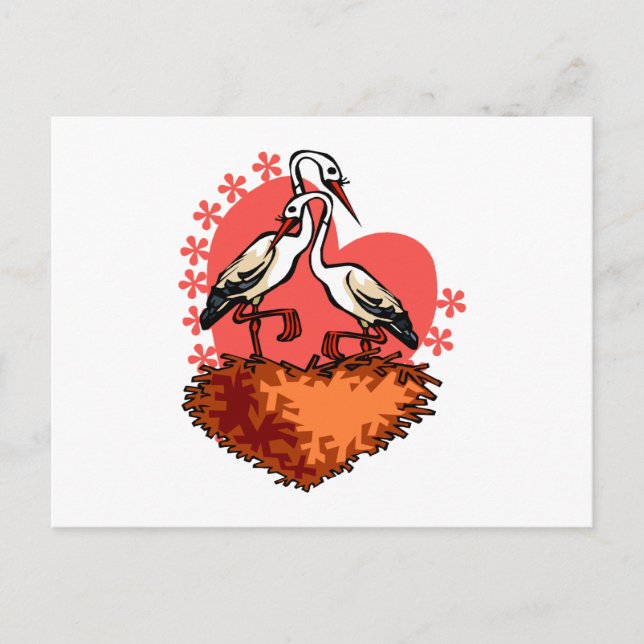 Cartão Postal Stefan e Stefanie Stork (Frente)