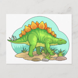Cartão Postal Stegossauro