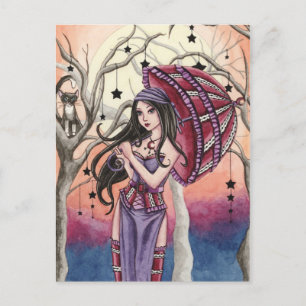 Cartão Postal Stella - Cartão-postal de bruxa