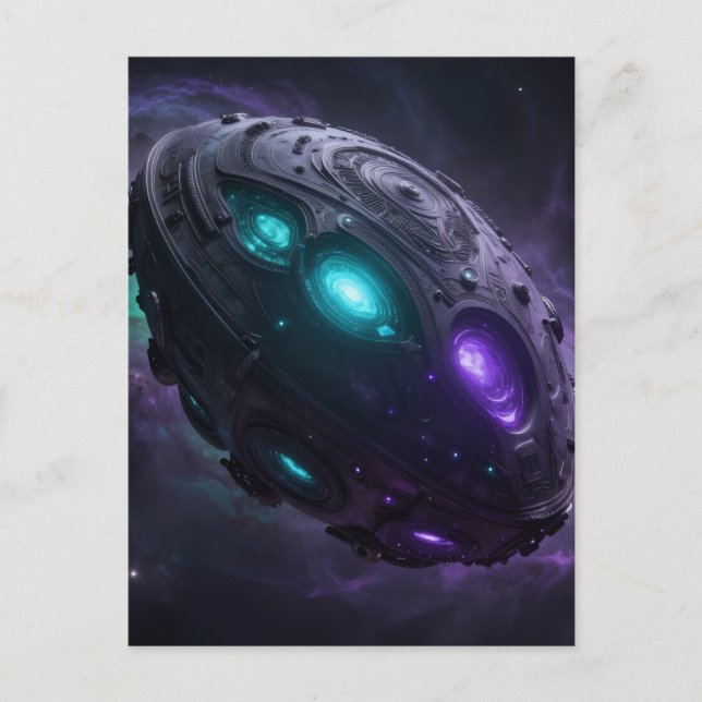 Cartão Postal Stellar Path – Journey Through the Universe´1 (Frente)