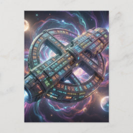 Cartão Postal Stellar Path – Journey Through the Universe´8