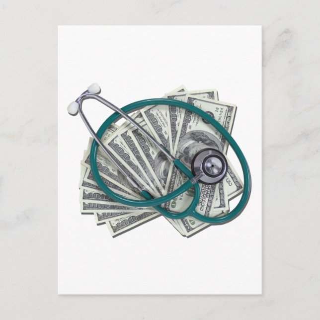 Cartão Postal StethoscopeMoney061612.png (Frente)
