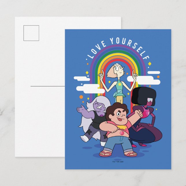 Cartão Postal Steven Universe - Ame-se (Frente/Verso)