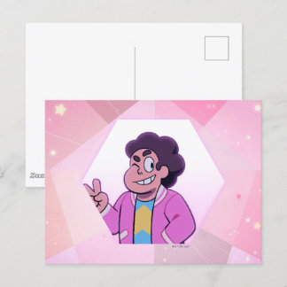 Cartão Postal Steven Universe | Retrato de diamante rosa