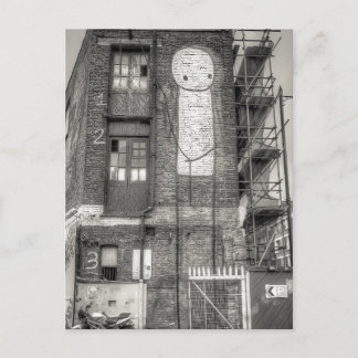 Cartão Postal Stik Man Grafite, Shoreditch London