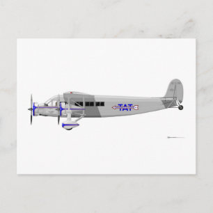 Cartão Postal Stinson Model T Airliner