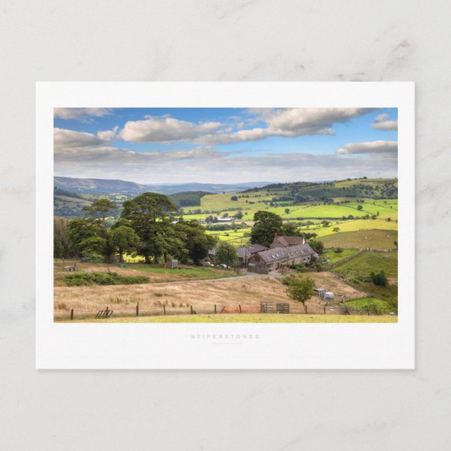Cartão Postal Stiperstones (Frente)