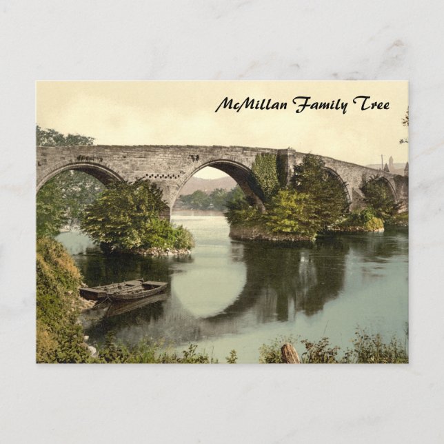 Cartão Postal Stirling Bridge, Stirling, Escócia (Frente)