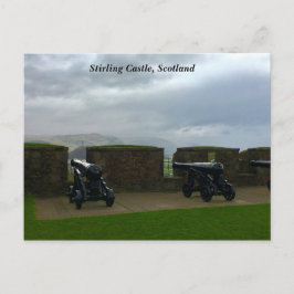 Cartão Postal Stirling Castle View of Wallace Monument Scotland