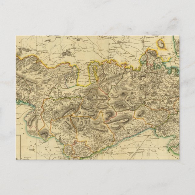 Cartão Postal Stirlingshire (Frente)