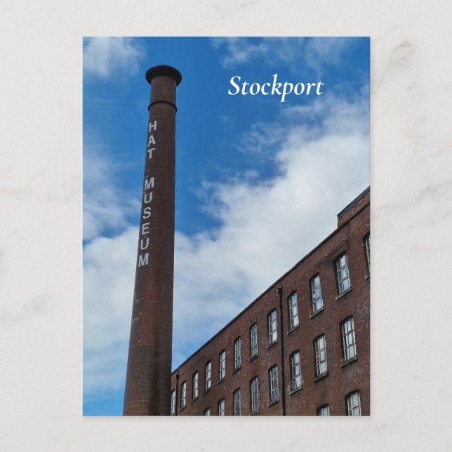 Cartão postal Stockport (Frente)