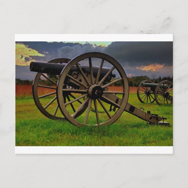 Cartão Postal Stom sobre o campo de batalha (Frente)