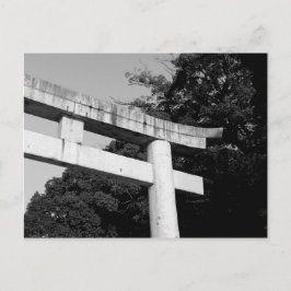 Cartão Postal Stone Torii Gate