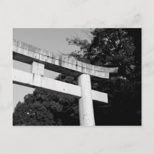 Cartão Postal Stone Torii Gate