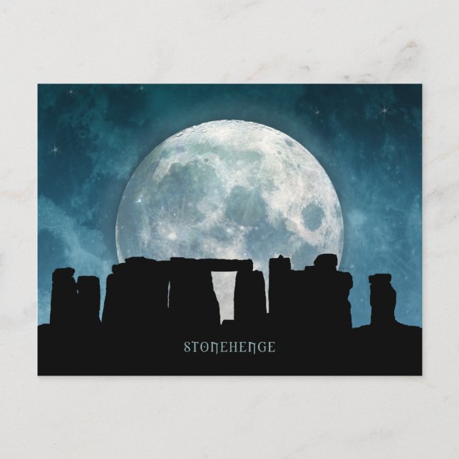 Cartão Postal Stonehenge (Frente)