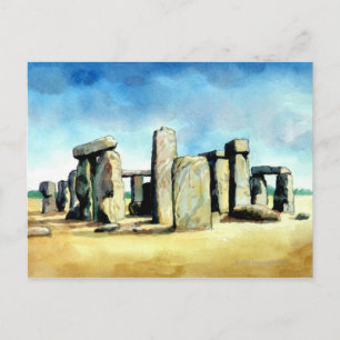 Cartão Postal Stonehenge 2