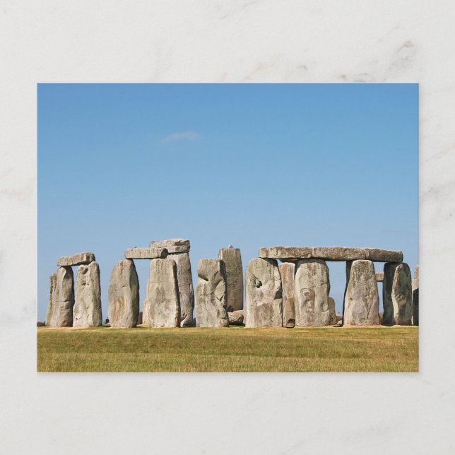 Cartão Postal Stonehenge # 2 (Frente)