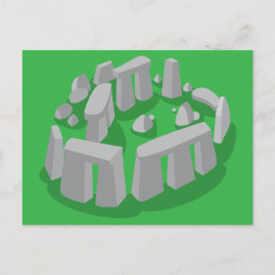 Cartão Postal Stonehenge da Inglaterra