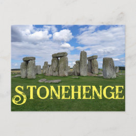 Cartão Postal Stonehenge England