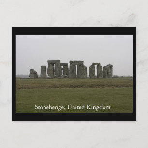 Cartão Postal Stonehenge, Reino Unido
