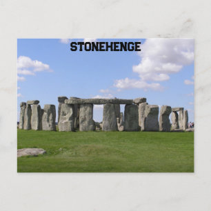 Cartão Postal Stonehenge, Salisbury Plain, Inglaterra