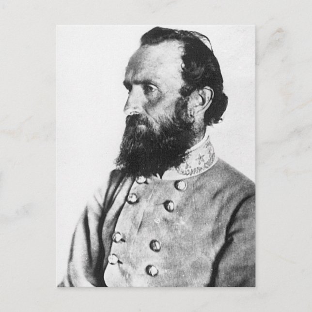Cartão Postal Stonewall Jackson (Frente)