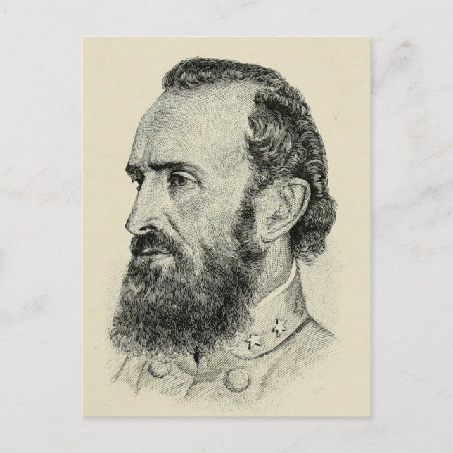 Cartão Postal Stonewall Jackson (Frente)