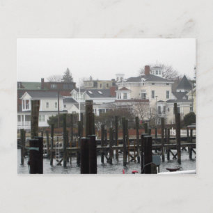 Cartão Postal stonington, doca