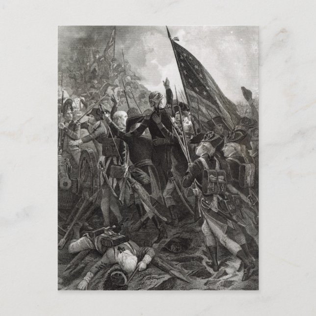 Cartão Postal Stony Point, julho de 1779 (Frente)