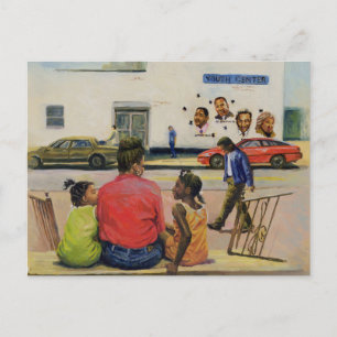 Cartão Postal Stoop 2000 da cidade do verão