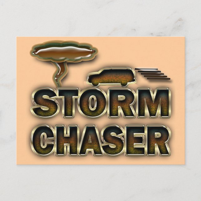 CARTÃO POSTAL STORM CHASER (Frente)