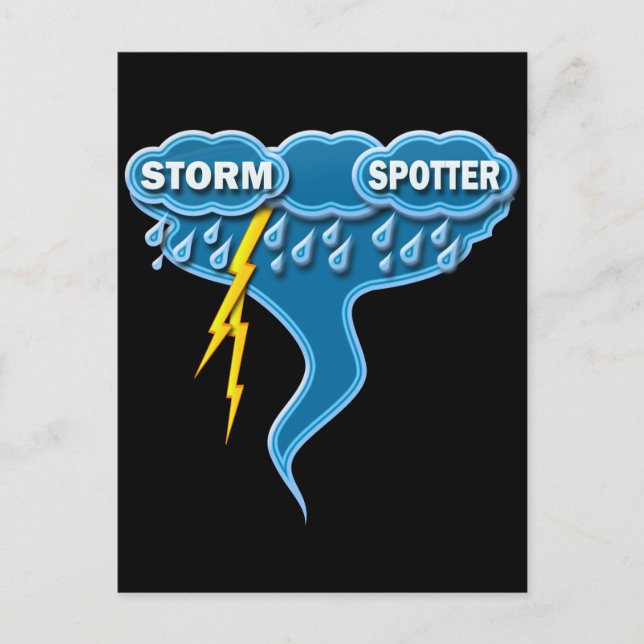 CARTÃO POSTAL STORM SPOTTER (Frente)