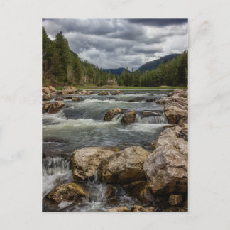 Cartão Postal Stormy Spearfish Creek