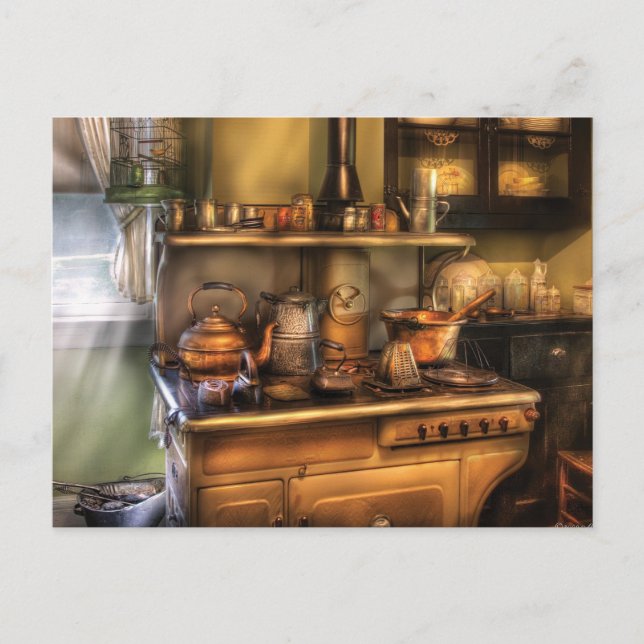 Cartão Postal Stove - O que há para janto (Frente)