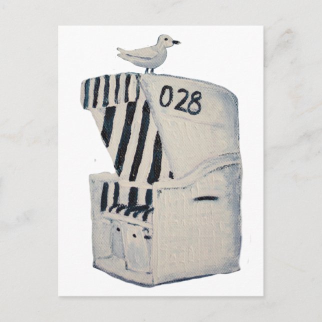 Cartão Postal Strandkorb (Frente)