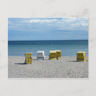 Cartão Postal Strandkorb