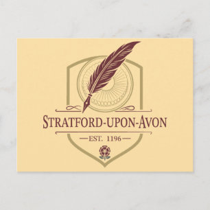 Cartão Postal Stratford-upon-Avon Inglaterra