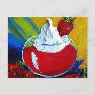 Cartão Postal Strawberry Daiquiri