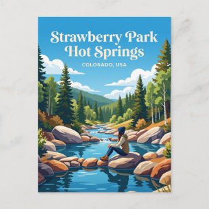 Cartão Postal Strawberry Park Hot Springs EUA