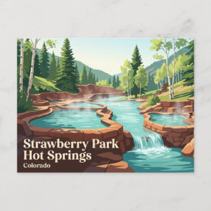 Cartão Postal Strawberry Park Hot Springs EUA