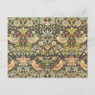 Cartão Postal Strawberry Theves por William Morris, Vintage Art