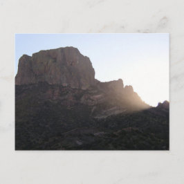 Cartão Postal Streaming Sunlight Over Casa Grande, BBNP, Texas
