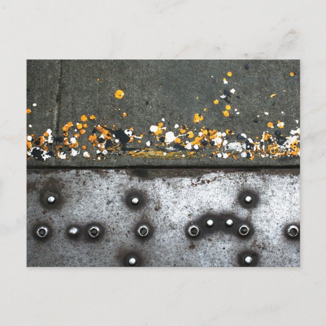 Cartão Postal Street Braile (Frente)