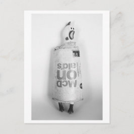 Cartão Postal Street fashion rubber chicken - Mc Dress