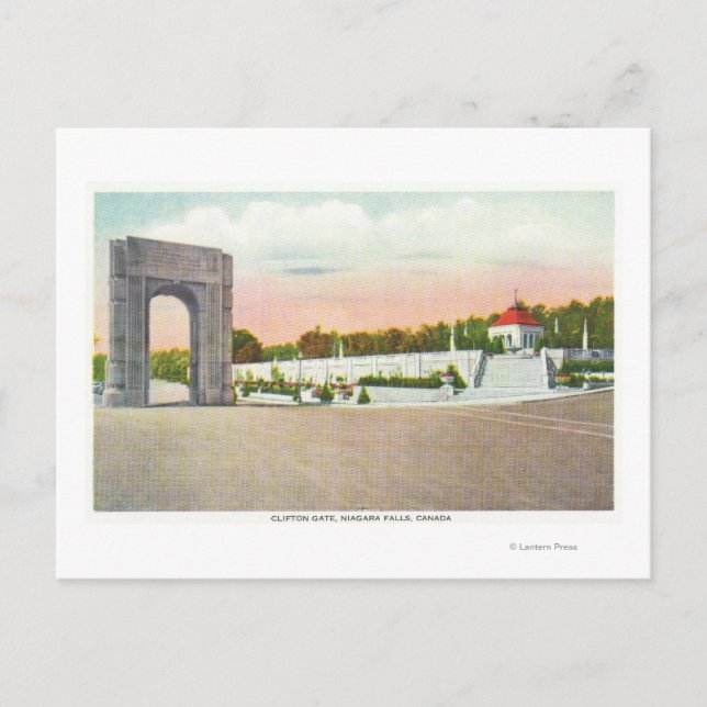 Cartão Postal Street View do Clifton Gate (Frente)