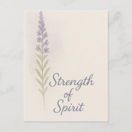 Cartão Postal Strength of Spirit — Postcard
